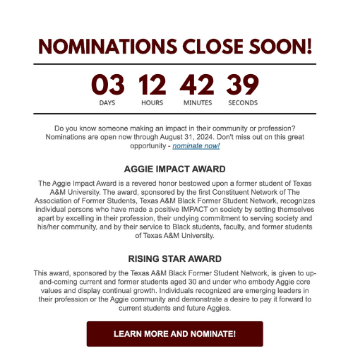 August 2024 - 📢 2024 AIG Nominations Closing Soon!
