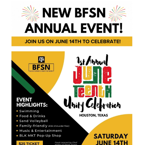 May 2025 - Join BFSN for a Juneteenth Unity Celebration! 🎶 ☀️