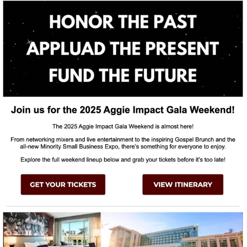 October 2025 - It’s Almost Here! Secure Your Gala Weekend Tickets & Hotel Room Now!