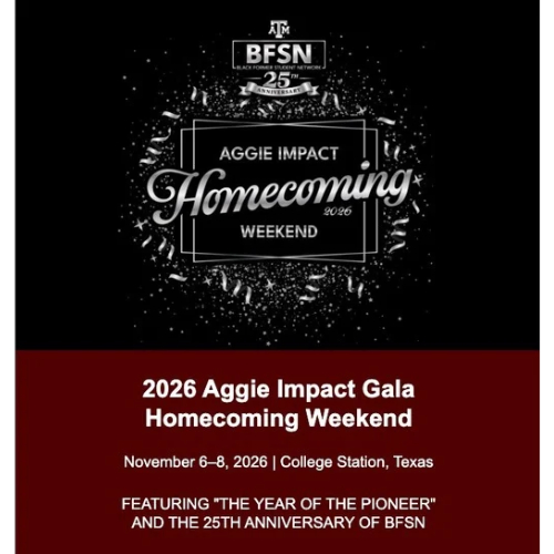 September 2026 - 🎟️ Updated Tickets & Sponsorship Opportunities for the Aggie Impact Gala Homecoming Weekend